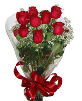 Çiçek sade gül buketi 7 güllü buket  Malatya çiçek online çiçek siparişi 