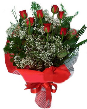7 kırmızı gül buketi  Malatya İnternetten çiçek siparişi 