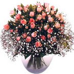 büyük cam fanusta güller   Malatya çiçekçi mağazası 