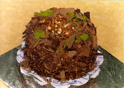 Çikolatali 4 ila 6 kisilik yas pasta  Malatya hediye çiçek yolla 