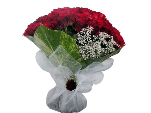 25 adet kirmizi gül görsel çiçek modeli  Malatya İnternetten çiçek siparişi 