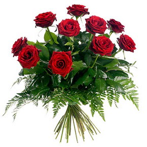  Malatya çiçek siparişi sitesi  10 adet kırmızı gülden buket