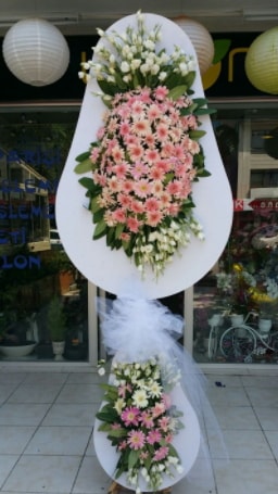 Çift katlı özel şahane sepet çiçeği  Malatya internetten çiçek satışı 